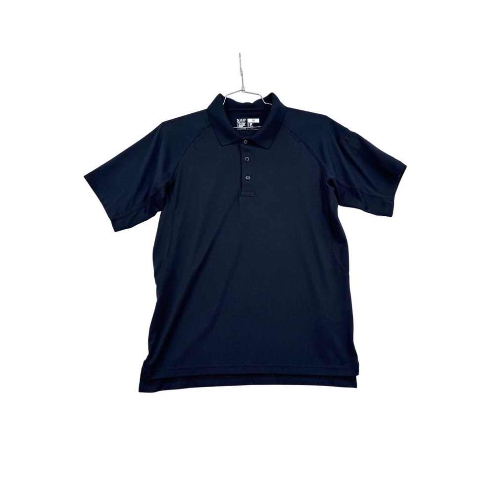 5.11 Tactical Polo Shirt Mens Medium Navy Blue Excellent 71049 Performance Top